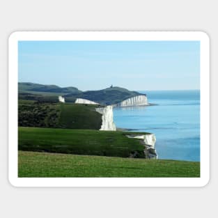 Seven Sisters Cliffs, East Sussex Sticker